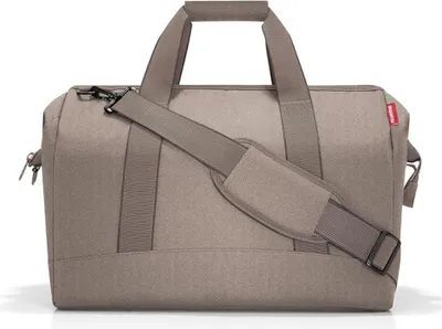 Immagine prodotto di reisenthel allrounder L, Reisetasche, Sporttasche, Tasche, Herringbone Mokka, 30 L, MT6054
