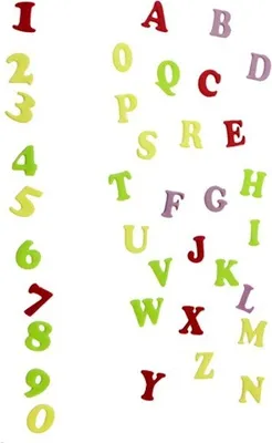 Produktbild von FMM Alphabet & Numbers Tappits Art Deco Upper Case