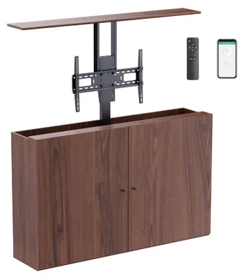 Image de Meuble TV avec support ascenseur motorisé connecté 37"-65"