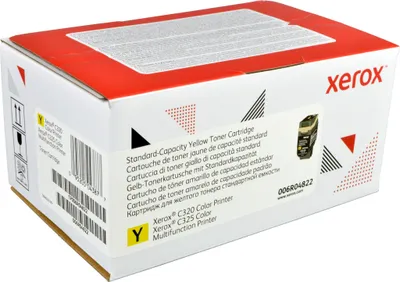 Produktbild von Xerox ® C320 Farbdrucker/C325 Farb-Multifunktionsdrucker Standardkapazität-Tonermodul Gelb (1800 Seiten) - 006R04822, 0 Seiten, 1800 Seiten, Gelb, 1 Stück(e)