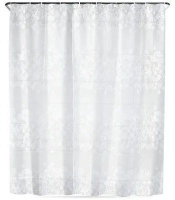 Obrázek produktu pro Závěs do sprchy - PEVA - Voděodolný - 180 x 180 cm - Bílý - Pro koupelny