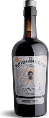 Immagine prodotto di Riserva Carlo Alberto Extra Dry Aperitif (Wermut) Italien  75.00 cl 18.0 %