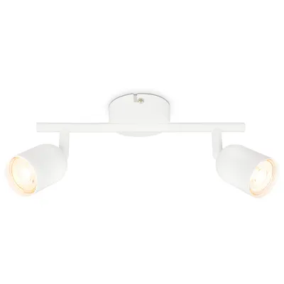 Image de Spot Plafonnier Projecteur Applique Spot GU10 Pivotant Blanc