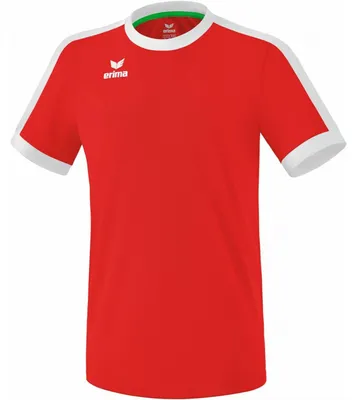 Produktbild von erima Retro Star Trikot L rot/weiß