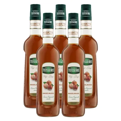 Produktbild von Mathieu Teisseire Getränke-Sirup Haselnuss 0,7L (5er Pack)