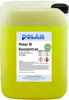 Produktbild von Polar N-MEG Glykol Frostschutzmittel, Monoethylenglykol 100% Konzentrat 20 Liter