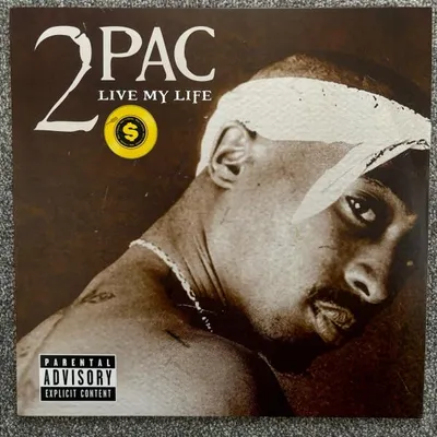 Image de 2Pac: Live My Life (1LP,  Gold,  2024) Disque gramophone
