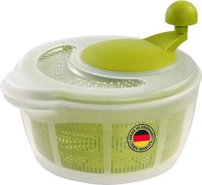 Produktbild von Famanu Salatschleuder 5 Liter - Transparent/Grün