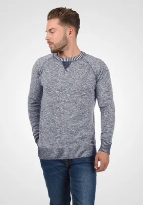 Produktbild von SOLID SDThian Herren Strickpullover Feinstrick Pullover mit Rundhalsausschnitt