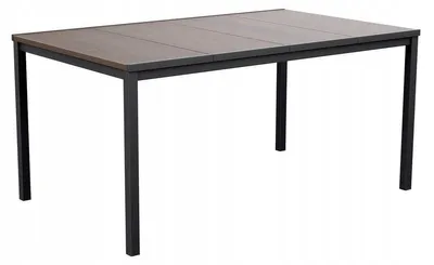 Zdjęcie produktu dla Stół ogrodowy Keter Porto 160 walnut black steel