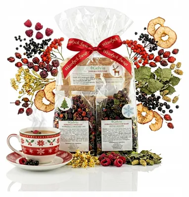 Produktbild von Weihnachts-Geschenkset Wintertee 250g - Geschenkbox Tee - Tee Präsent
