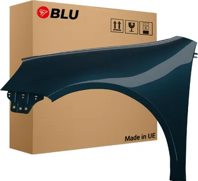 Image de BLU Aile Compatible avec VW Volkswagen Golf V 5 berline LC5F Gauche Blau GraphitBlau | 2003-2009 | Avant | Peint| Prêt à Monter | Galvanisé