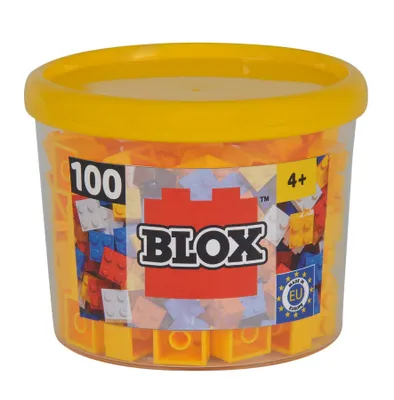 Produktbild von Androni 104114110 - Blox 100 gelbe 4er Steine in Dose - Neu