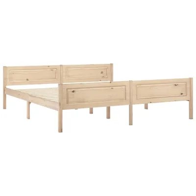 Immagine prodotto di vidaXL Letto in legno massiccio di pino 180x200 cm