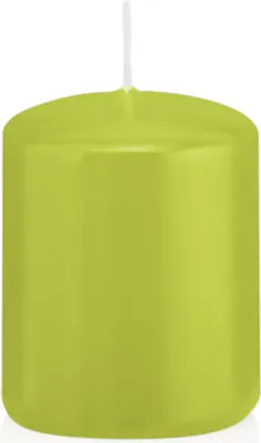 Produktbild von Stumpenkerzen Apfelgrün Ø 48 x 60 mm, 24 Stück