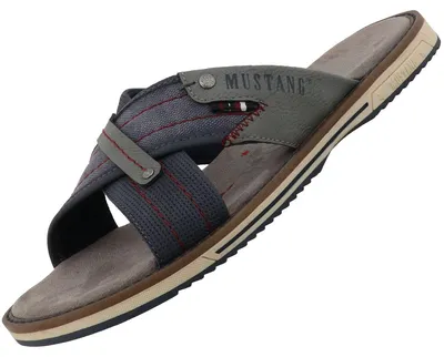 Immagine prodotto di Mules da uomo Mustang blu