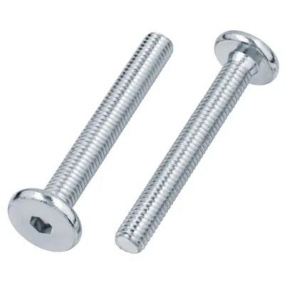 Immagine prodotto di Viti a testa piatta M8 x 40 con esagono incassato 10 viti per mobili Connettori per mobili