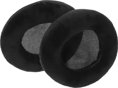 Produktbild von vhbw Ohrpolster kompatibel mit Beyerdynamic DT 880, MMX, DT 770, DT 990 Kopfhörer Headset, Kunststoff mit Gewebeeinlage Schwarz