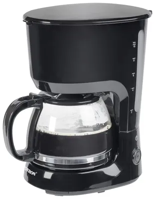 Immagine prodotto di Caffettiera Bestron con piastra riscaldante, per caffè macinato, 10 tazze, 750 watt, nero