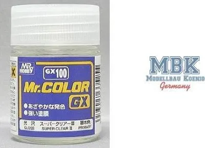 Obrázok produktu pre GUNZE GSGX100 Super Clear III/Super Transparent (18 ml) Transpare
