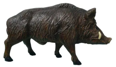 Produktbild von Wildschwein Figur Garten Statue Skulptur Figuren Skulpturen Dekoration Deko Neu