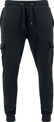 Produktbild von Urban Classics Trainingshose Herren Fitted Cargo Sweatpants schwarz 5XL