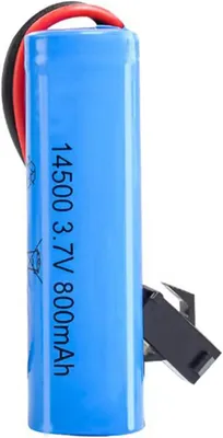Image de Batterie LiPo haute performance 3,7V 800mAh | Avec connecteur SM-2P, compatible avec le modèle C2 D828 | Rechargeable, écologique, bleu