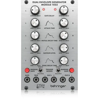 Immagine prodotto di Behringer 1033 Generatore di inviluppo doppio - Modulo sintetizzatore