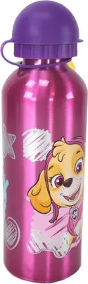 Produktbild von Aluminium Flasche für Kinder 530 ml Isoflasche mit Kappe Kinderflasche