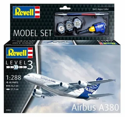 Zdjęcie produktu dla Revell Model Set Airbus A380 1:288