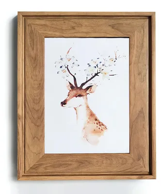 Fotolijst 13x18 cm, Vintage Retro Rustikal, Holzfarbe