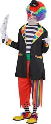 Produktbild von HORROR CLOWN (Jacke, Hemd, Hose, Socken , Hut) Gr. L