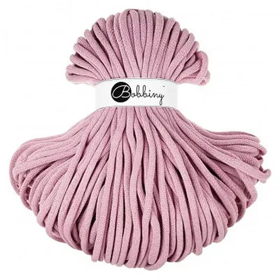 Obrázok produktu pre Bobbiny Jumbo 9 mm 100 m Dusty Rose Špagát