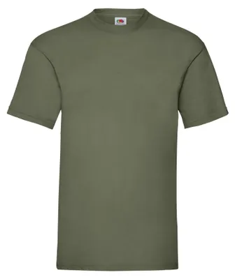 Produktbild von Fruit of the Loom - "Valueweight" T-Shirt für Herren/Damen Uni LT1940 (L) (Klassisch Olivgrün)