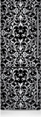 Produktbild von Aufkleber Kühlschrankmagnete Dekoration Kühlschrankfolie 70x190 cm - Muster mit 3D-Effekt
