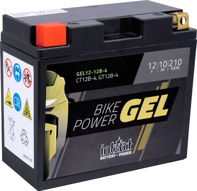 Image de Batterie INTACT Bike Power GEL YT12B-4