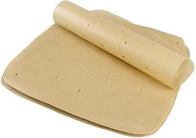 Immagine prodotto di Carta da cucina quadrata 25x25 cm, marrone, per friggitrice XL