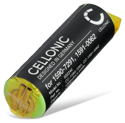 Image de subtel 1x Batterie pour Rasoirs & Tondeuses Compatible avec Moser Ermila Bella 1590, 1590-7291 - (1200mAh, 1.2V)