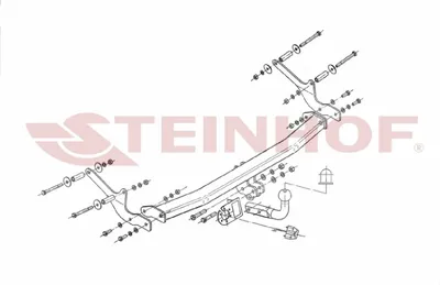 Produktbild von Z547629 Anhängerkupplung passend für RENAULT Clio III 2005-03/2009 starr
