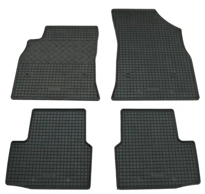 Gummifußmatten Set 4-teilig für Opel Astra K (2015-), schwarz