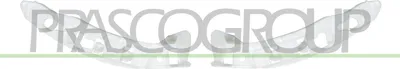 Produktbild von PRASCO PG3261055 Stoßstangenhalter Hinten Links Hinten Rechts passend für PEUGEOT 208 I Schrägheck (CA, CC)