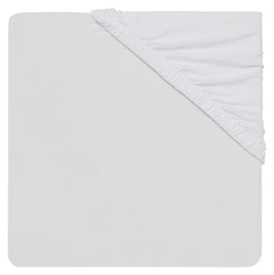 Produktbild von Spannbettlaken Kinderbett Jersey 70 x 140/75 x 150 cm - Weiß
