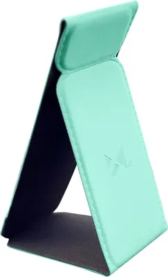 Produktbild von cofi1453® selbstklebender Handyhalter Smartphone Halterung Ständer Universal Designer-Look Handystand Mintgrün