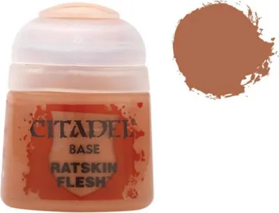 Obrázek produktu pro Citadel Base Paint (Ratskin Flesh) - základní barva, tělová tmavá