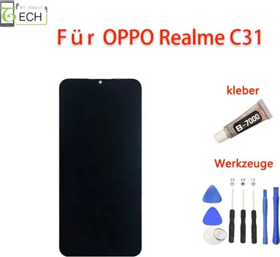 Produktbild von Für Oppo Realme C31 RMX3501 LCD Display Bildschirm Touchscreen