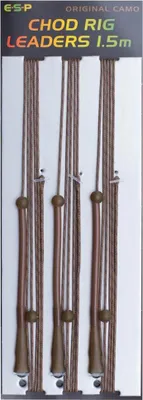 Obrázok produktu pre ESP náväzce Chod Rig Leaders 1,5 Camo Brown