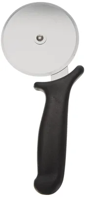 Pizzaschneider Edelstahl 100 mm, ergonomischer Griff, schwarz
