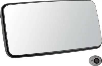 Produktbild von FEBI BILSTEIN Außenspiegel Fahrerhaus 49990 Rechts für MAN F 2000 384mm 205mm elektrisch 1,937kg
