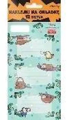 Produktbild von Naklejki na zeszyty Leniwce 12 szt.