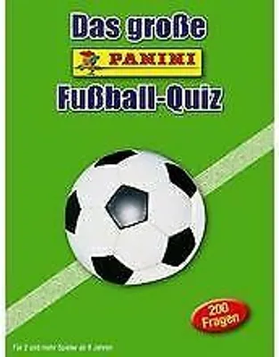 Produktbild von Das große Panini-Fußball-Quiz: (Startauflage mit exklusi...  Book